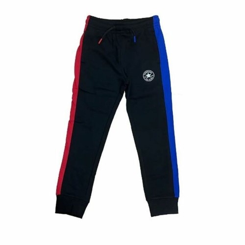 Children's Tracksuit Bottoms Converse Throwback Side Stripe Multicolour Boys image 1