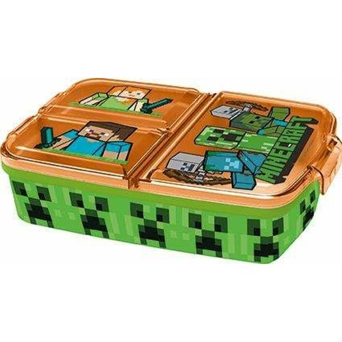 Bigbuy Kids Контейнер для бутерброда Minecraft Пластик image 1