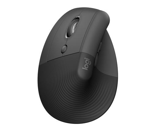 Logitech Lift for Business mouse Left-hand RF Wireless+Bluetooth Optical 4000 DPI image 1