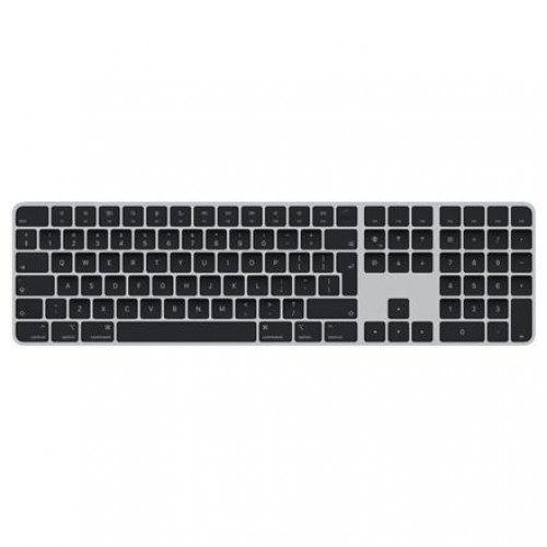 Apple Magic Keyboard with Touch ID MMMR3Z/A Standard, Wireless, EN, Numeric keypad, Black, Bluetooth image 1