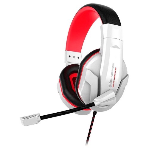 Headphones with Microphone Blackfire NSX-10 White image 1