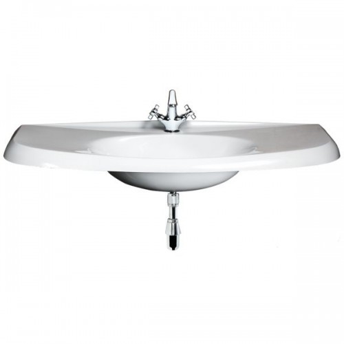 PAA VICTORIA IVIC/00 Glossy White Stone mass sink image 1