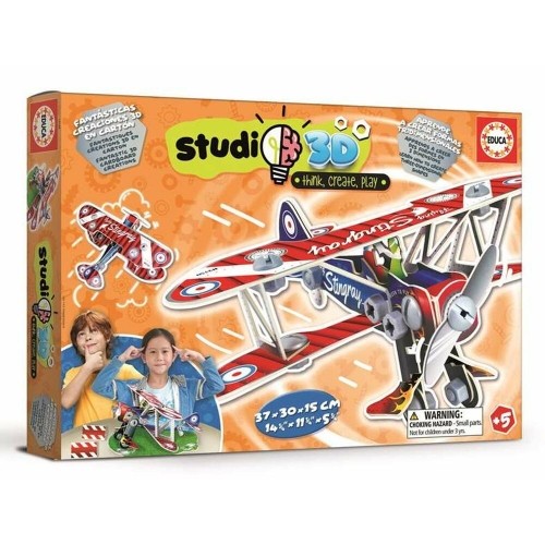 Lidmašīnas modelis Educa Studio 3D 56 Daudzums (37 x 30 x 15 cm) image 1