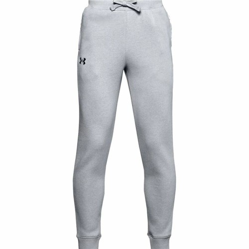 Children's Tracksuit Bottoms Under Armour  Rival  Grey image 1