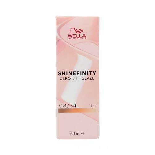 Permanents Krāsojošs Wella Shinefinity Nº 08/34 (60 ml) image 1