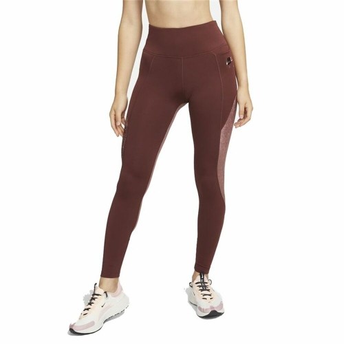 Sport leggings for Women Nike Air Dri-FIT Fast Brown image 1