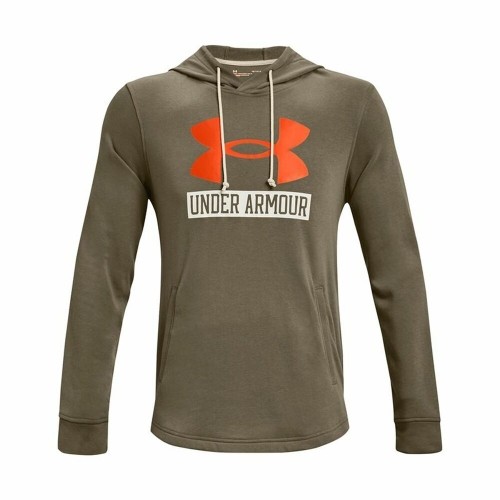 Толстовка с капюшоном мужская Under Armour  Hoodie  Хаки image 1