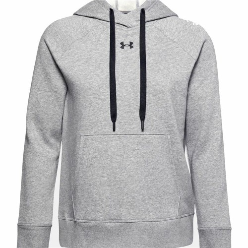 Women’s Hoodie Under Armour Rival Grey image 1