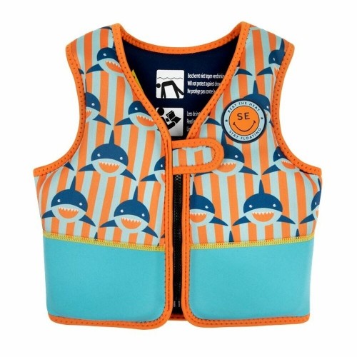 Lifejacket Swim Essentials Shark Orange image 1