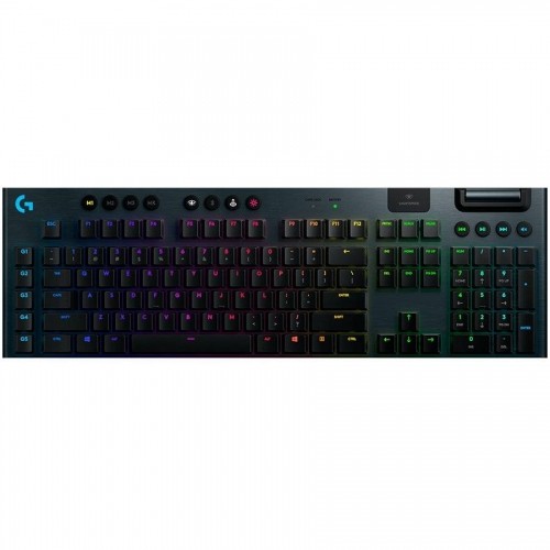 LOGITECH G915 TKL Tenkeyless LIGHTSPEED Wireless RGB Mechanical Gaming Keyboard - CARBON - PAN - 2.4GHZ/BT - NORDIC - TACTILE SWITCH image 1