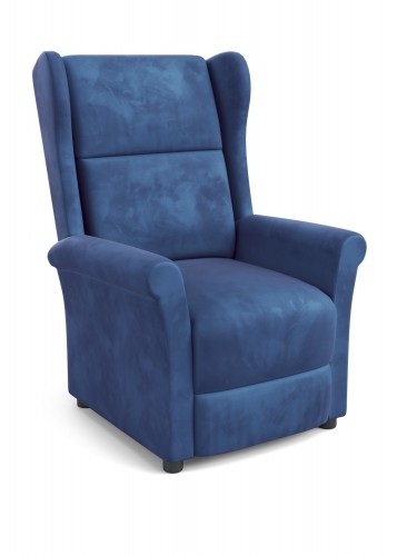Halmar AGUSTIN recliner, color: dark blue image 1
