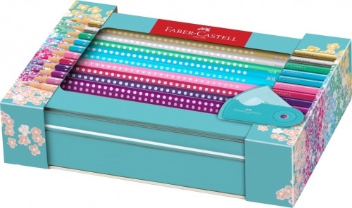 Faber-castell FSC Gift set Sparkle colour pencils image 1