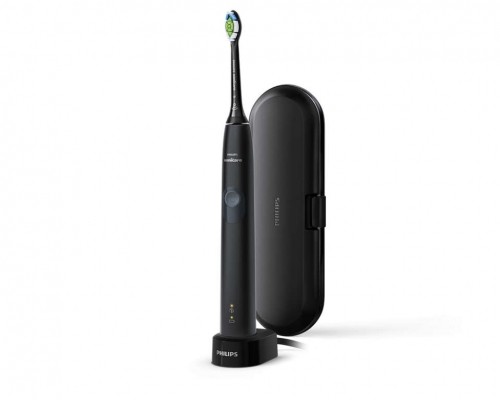 Sonicare PHILIPS ProtectiveClean 4300 Sonic  elektriskā zobu birste, melna - HX6800/87 image 1