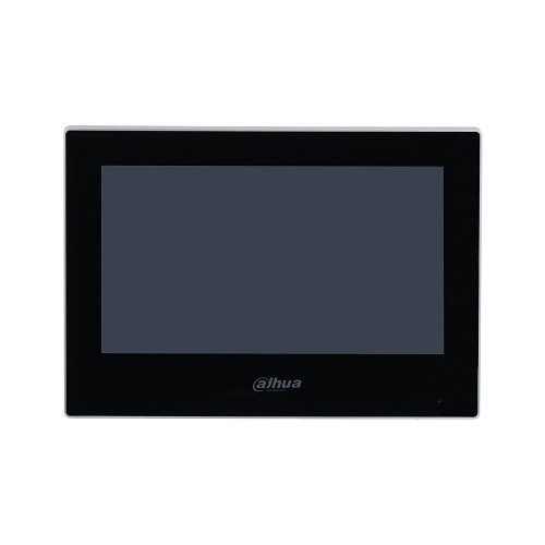Dahua 7- inch Color Indoor Monitor VTH2621G-WP, Black image 1