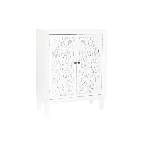 Sideboard DKD Home Decor White Mirror Fir MDF (80 x 35 x 102 cm) image 1