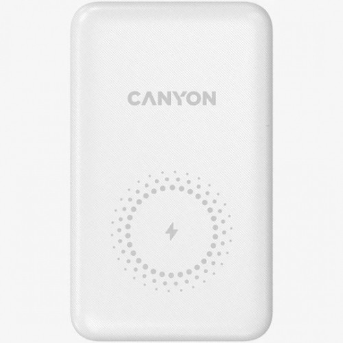 Canyon  
         
       Magnetic Wireless Power Bank PB-1001 White image 1