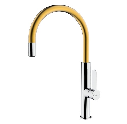 Sink Tap Teka FOT 995 Chrome Brass image 1