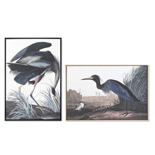 Картина DKD Home Decor Птица Восточный (63 x 4 x 93 cm) (2 штук) image 1