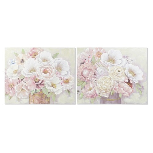 Painting DKD Home Decor Vase 100 x 3 x 80 cm Shabby Chic (2 Units) image 1