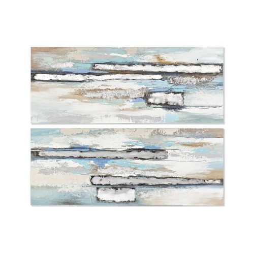 Painting DKD Home Decor 150 x 3 x 60 cm Abstract Modern (2 Units) image 1
