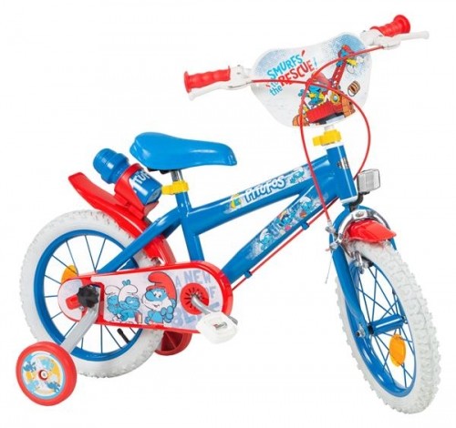 Toimsa Bicycle 14" Smurfs image 1