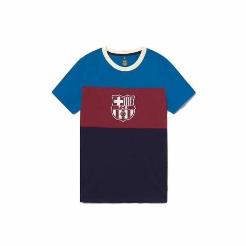 Men's Short-sleeved Football Shirt F.C. Barcelona Blue image 1