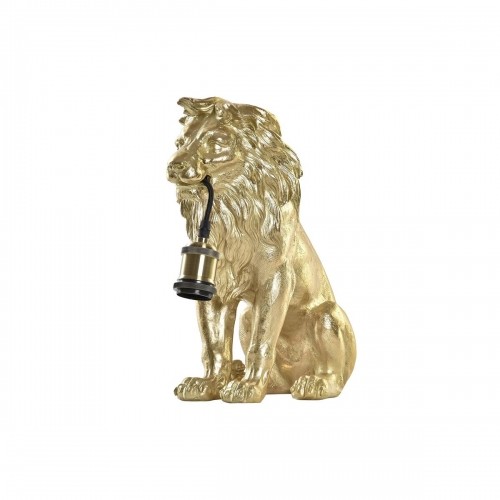 Desk lamp DKD Home Decor Golden Lion 220 V 50 W (31,5 x 18 x 35,5 cm) image 1