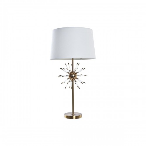 Galda lampa DKD Home Decor Bronza Zvaigzne Balts 220 V 50 W Moderns (41 x 41 x 80 cm) image 1