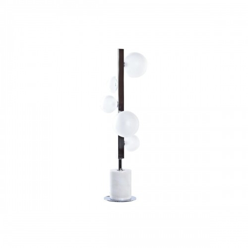 Настольная лампа DKD Home Decor Серебристый Белый 220 V современный (15 x 15 x 68 cm) image 1