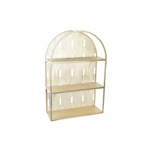 Shelves DKD Home Decor Golden Metal 40 x 15 x 60 cm image 1