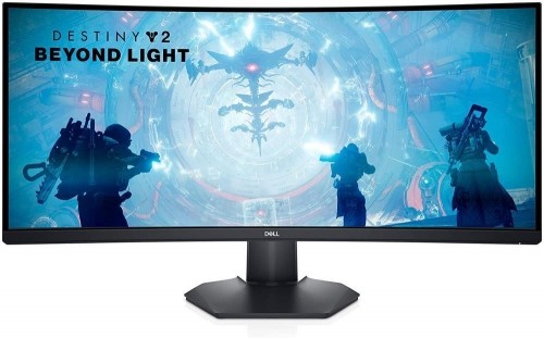 LCD Monitor|DELL|S3422DWG|34"|Gaming/Curved/21 : 9|Panel VA|3440x1440|21:9|2 ms|Height adjustable|Tilt|210-AZZE image 1
