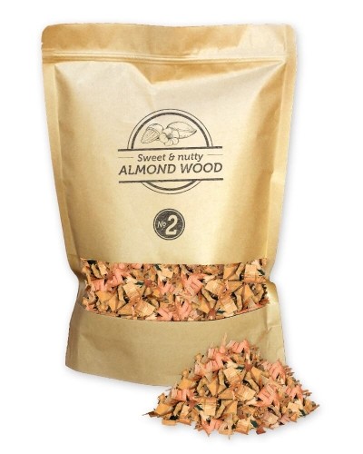 Medžio drožlės SMOKEY OLIVE WOOD Almond (Migdolas) No.2, 1,7 l image 1