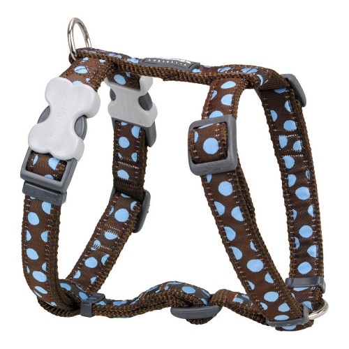 Dog Harness Red Dingo Style Spots 46-76 cm image 1