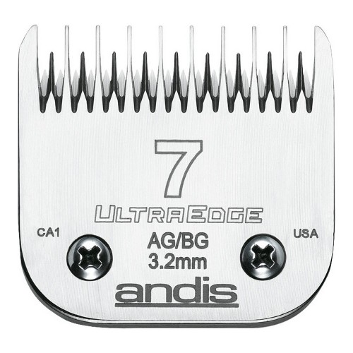 Shaving razor blades Andis 7 Steel Carbon steel (3,2 mm) image 1