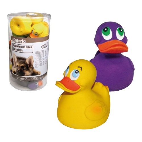 Dog toy Gloria Ducks Latex (18 pcs) image 1