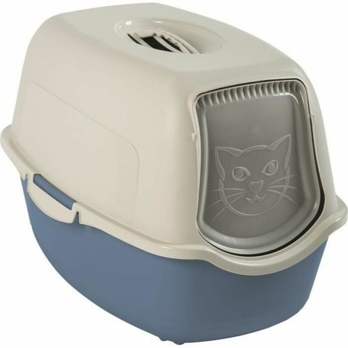 Cat Litter Box Rotho My Pet BAILEY Blue/White image 1