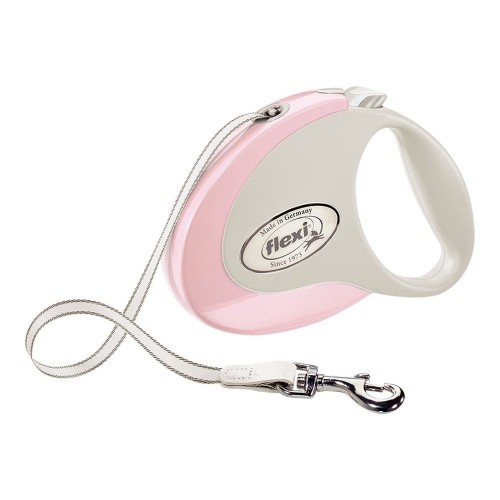 Dog Lead Flexi STYLE 3 m Pink Size S image 1