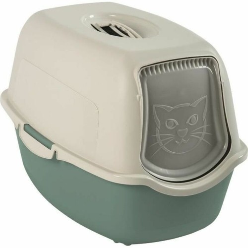 Ящик для кошачьего туалета Rotho My Pet BAILEY Белый/Зеленый image 1