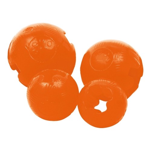 Dog toy Gloria TPR Orange (9,5 cm) image 1