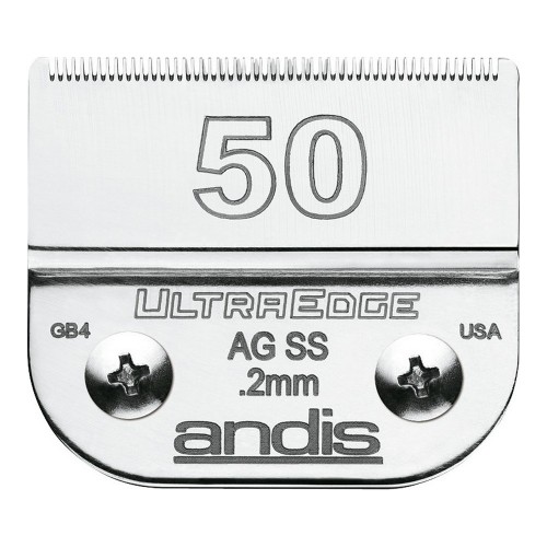 Shaving razor blades Andis 50 Stainless steel (0,2 mm) image 1