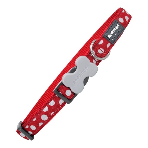 Dog collar Red Dingo Spots (2,5 x 41-63 cm) image 1