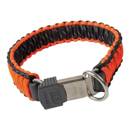 Dog collar Hs Sprenger Paracord Orange (1,9 x 55 cm) image 1