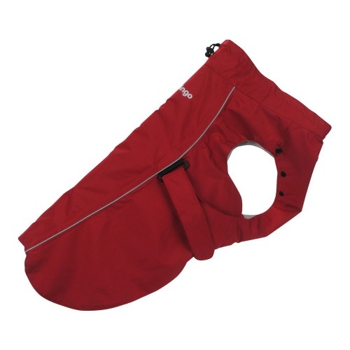 Dog raincoat Red Dingo Perfect Fit 45cm Red image 1