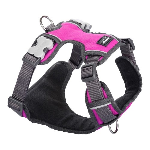 Dog Harness Red Dingo Padded M Fuchsia image 1