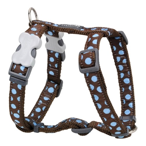 Dog Harness Red Dingo Style Spots image 1