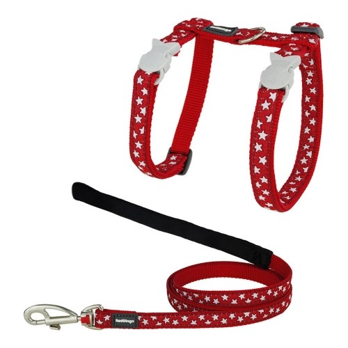 Cat Harness TicWatch Style Красный Звезда Белый ремешок image 1