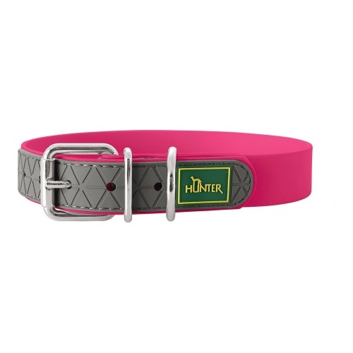 Dog collar Hunter Convenience Pink Size M (38-46 cm) image 1