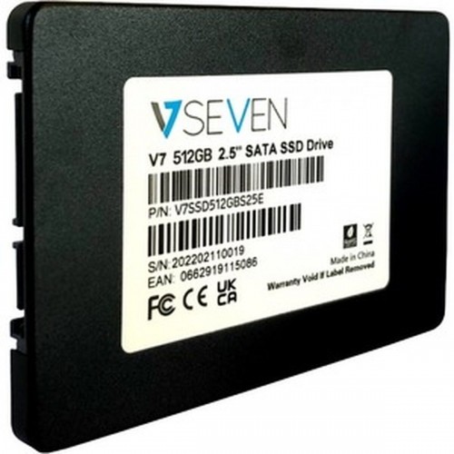 Жесткий диск V7 V7SSD512GBS25E 512 GB image 1