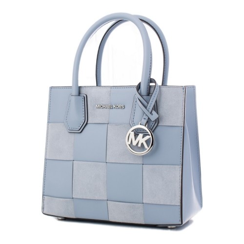 Sieviešu Rokassoma Michael Kors 35S2SM9M6S-PALE-BLU-MLT Zils (22 x 19 x 10 cm) image 1