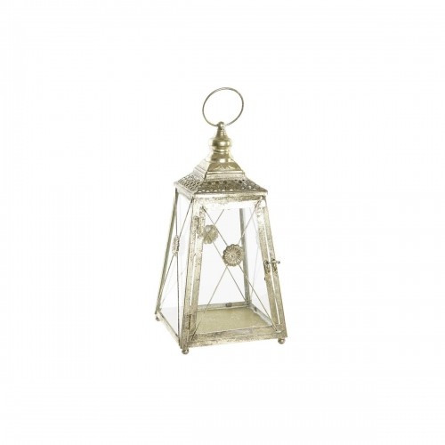 Lantern DKD Home Decor Crystal Golden Metal (18 x 18 x 36 cm) image 1